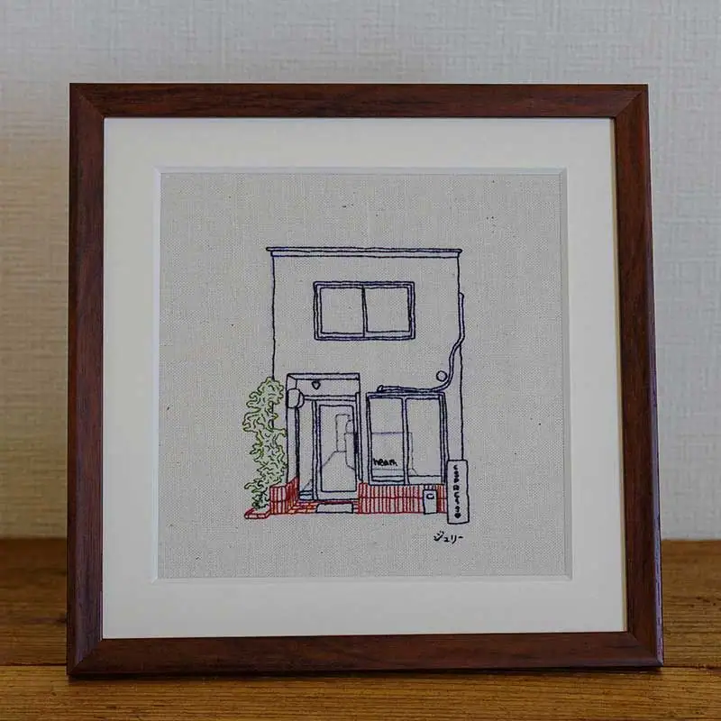 Heath storefront embroidery